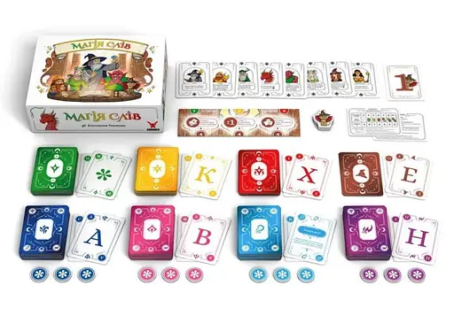 Настільна гра Geekach Games Магія слів (Words of Magic) (укр.) (GKST003UA) - фото 11