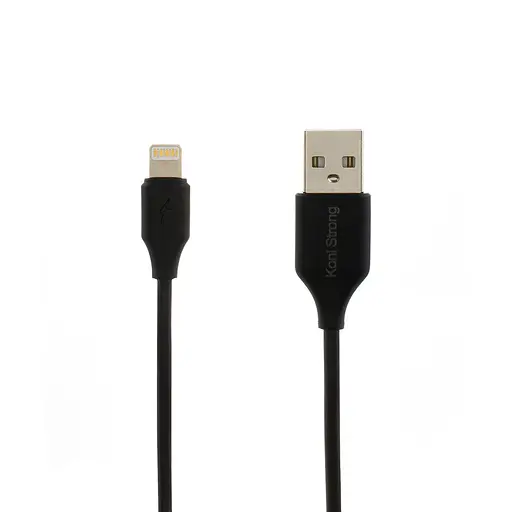 Кабель USB - Lightning Koni Strong KS-59i черный - фото 1