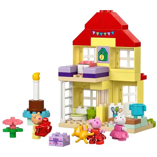 Уцінка. Конструктор LEGO DUPLO Святковий будинок Пеппи 59 деталей (10433) - фото 2