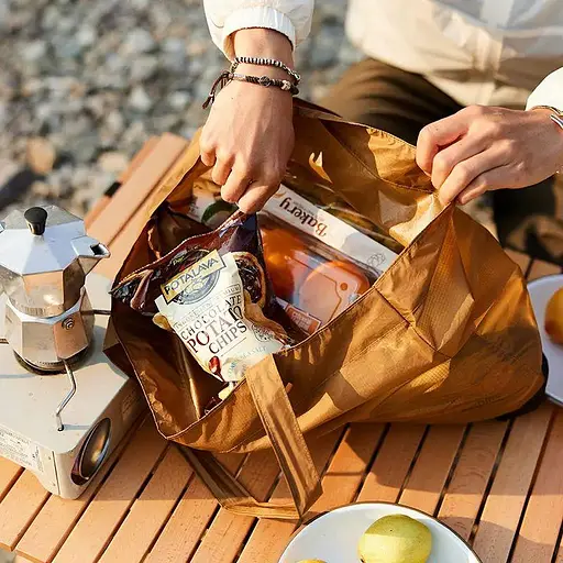 Сумка-шоппер Naturehike CNH22BB004 (Коричневый) - фото 5