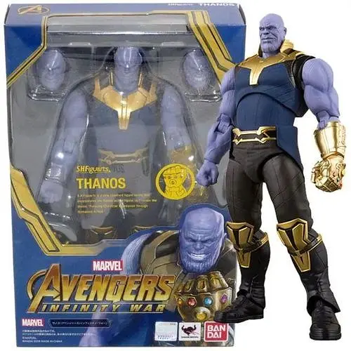Фігурка Infinity War Marvel Thanos Бандай Танос Війна Нескінченності S.H. Figuarts Thanos - фото 1