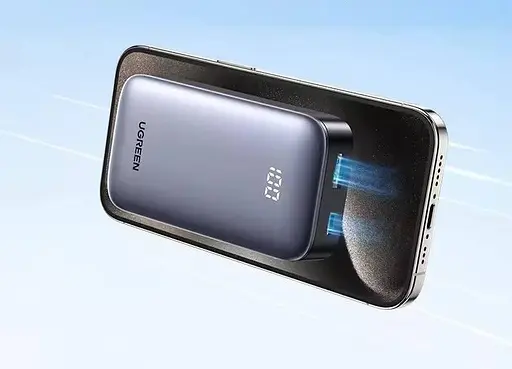 Павербанк Ugreen PB502 10000 mah 30W з наскрізною зарядкою Портативна батарея для заряджання телефону та ноутбука - фото 2