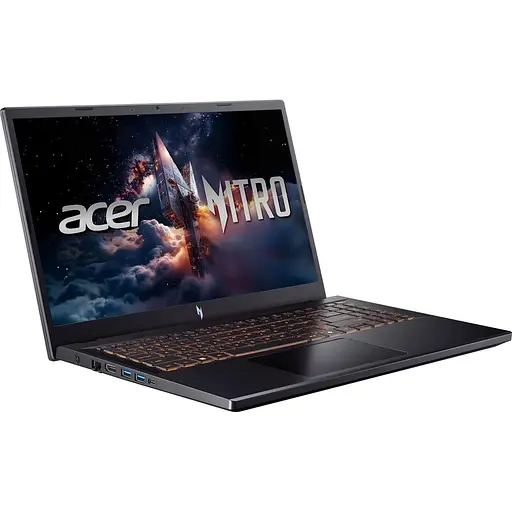 Ноутбук Acer 15.6 Nitro V 15 ANV15-52 FHD IPS/i5-13420H/16GB/1TB/RTX 5060 8GB/Linux/Black (NH.QZ8EU.008) - фото 2