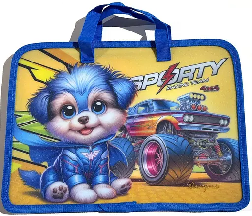 Папка на блискавці із ручками, А4+, P0228