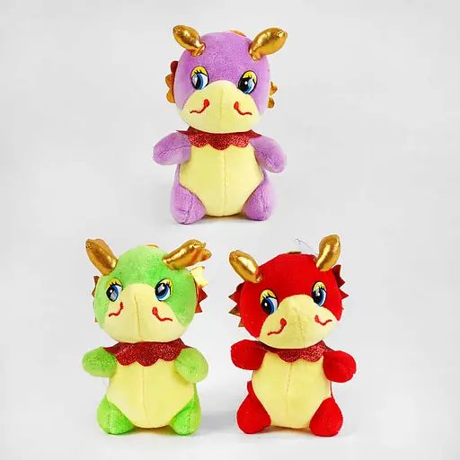 Мягкая игрушка "Дракоша" М 16292, 9*14см, цена за 1 штуку (6900077162929) МИКС - фото 1