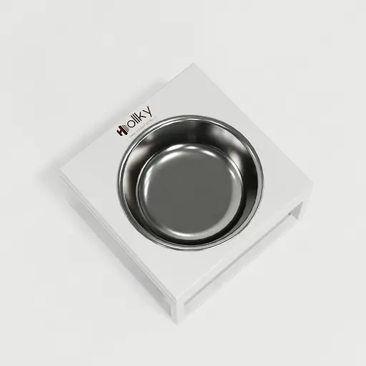 Hollky Base Solo S — миска на підставці для котів і маленьких собак (1 × 0,45 л) - фото 4