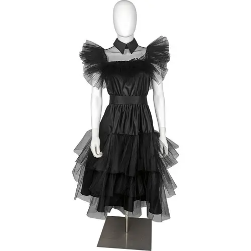 Сукня Венздей ( Уенздей) Аддамс на балу доросла - фото 1