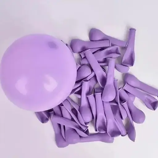 Шарик воздушный латексный 30 см (100) макарун пурпур, IDEA7-DL-015 - фото 3