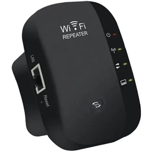 Ретранслятор репітер підсилювач сигналу Wi-Fi Pix-Link LV-WR03 Black (16171) - фото 1