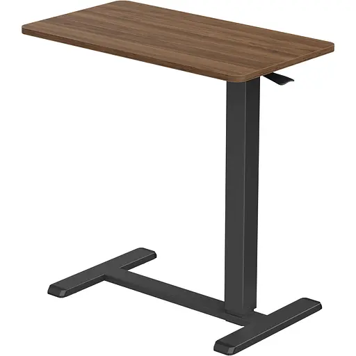 Стол компактный 2E CE710BD, 710x400 мм, регулируемая высота, черно-коричневый - фото 2