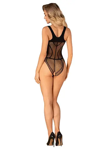 Боді Obsessive B336 crotchless teddy S/M/L - фото 6