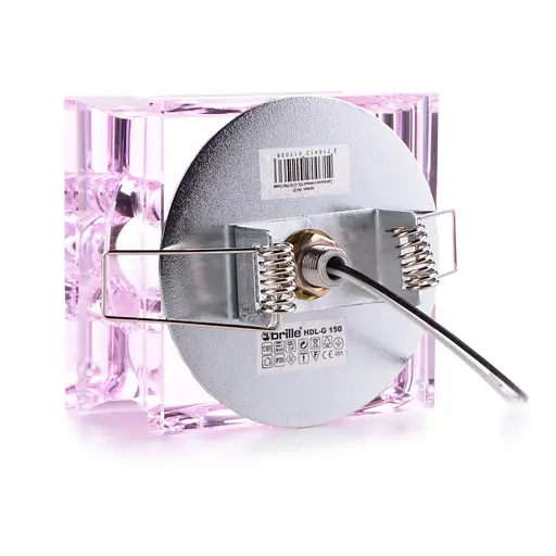Светильник точечный Brille декоративный HDL-G150 Pink Crystal 164120 - фото 3