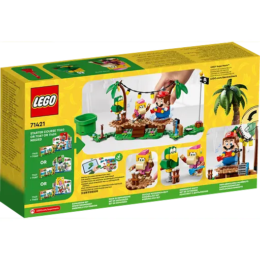 Конструктор LEGO Super Mario™ Импровизация в джунглях Дикси Конга. Дополнительный набор 174 детали (71421) - фото 10