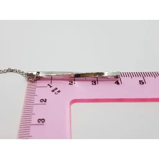 Срібне кольє Аметист 2204684А 90 - фото 3