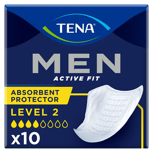 Урологічні прокладки для чоловіків Tena Men Active Fit Level 2, 10 шт. (750796) - фото 1