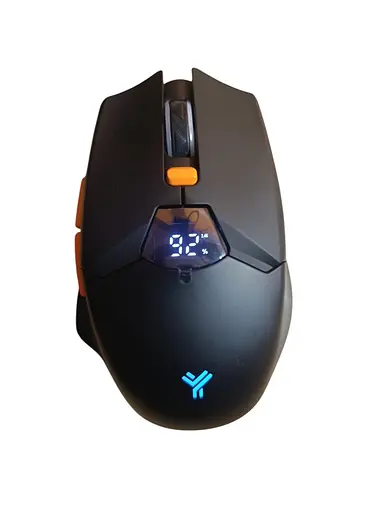 Мишка Бездротова Ігрова SX01 600 мАг Bluetooth DPI для Пк і ноутбуків Чорна  - фото 1