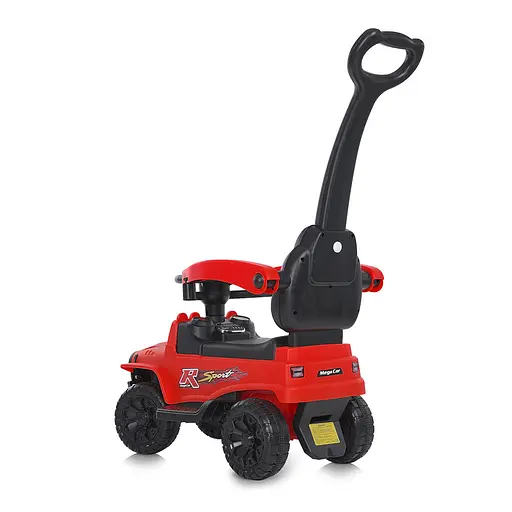 Каталка-толокар Bambi Racer M 4845-3: комфорт и развлечения для вашего малыша, красная - фото 3