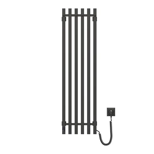 Электрический полотенцесушитель Navin Levante 330x1200 Sensor правая, черный муар 10-012033-4860, Черный матовый, Правое, Электронный - фото 2