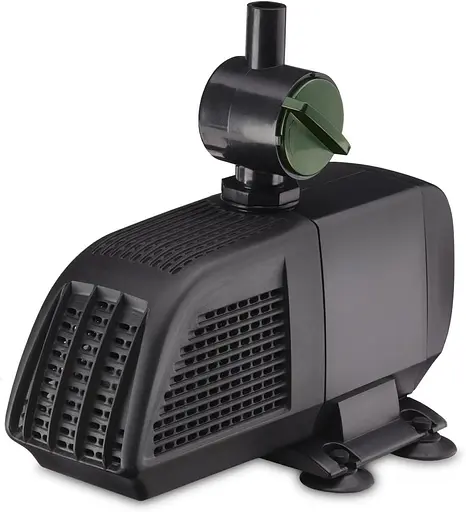 Насос для пруда Blagdon Minipond 900 (для фонтанов в стандартных прудах объемом до 2250 литров), 3 насадки, черный