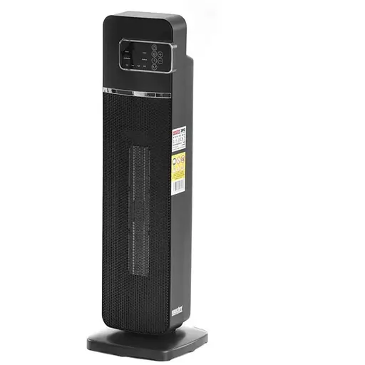 Електричний обігрівач HECHT 3613 підлоговий, 2,0 кВт, площа обігріву 20 кв.м., Чорний - фото 1