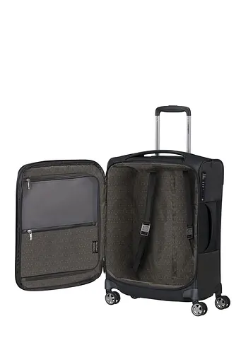 Чемодан 55 См Samsonite D'LITE BLACK 55x40x22(25) KG6*09302 - фото 2