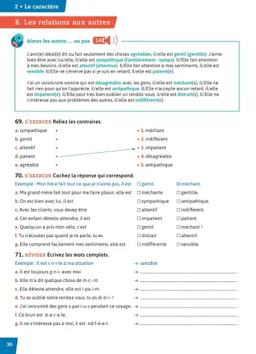 Pratique Vocabulaire B1 + Corrigés - фото 4
