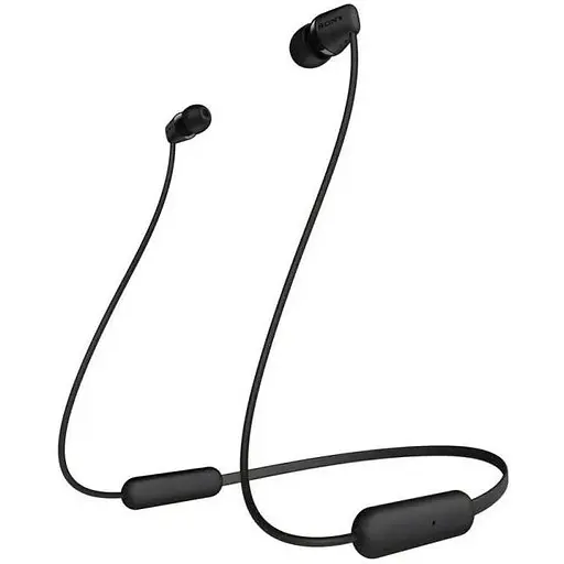 Наушники с микрофоном Sony WI-C200 Black (WIC200B.CE7) - фото 1