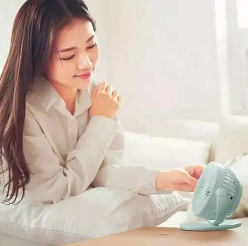 Вентилятор портативный Solove Clip Fun F3 Зеленый - фото 4