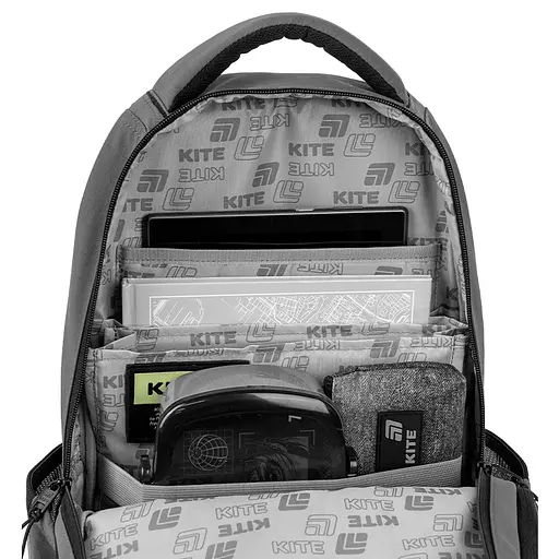 Рюкзак Kite Education teens 2587M Swarm Сірий (K26-2587M-4) - фото 16