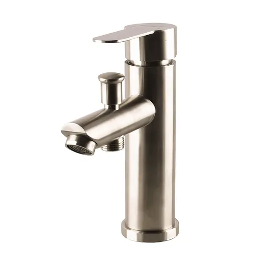 Змішувач з гігієнічною лійкою Globus Lux Alpen SBT2-106B 000025715, Нержавіюча сталь - фото 4