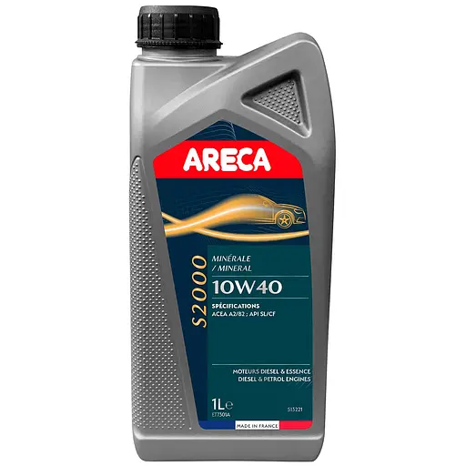 Моторна олива Areca S2000 10W-40, 1 л