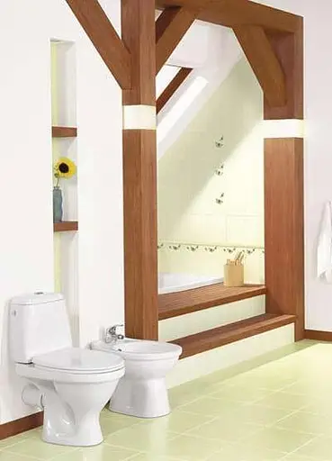 Унітаз-компакт Cersanit Eko 23 011 3/6 л з дюропластовим сидінням 30412 - фото 4