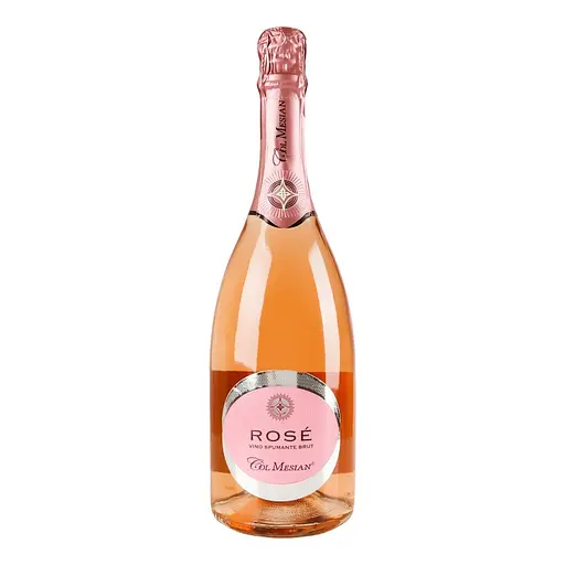 Вино игристое Col Mesian Brut Spumante розовое брют 11% 0.75 л