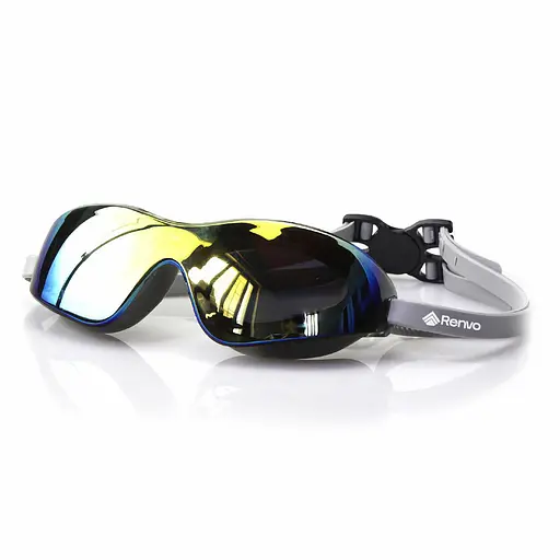 Окуляри для плавання Renvo Parma Уні Anti-fog Чорний, Сірий OSFM (2SG500-02) - фото 1