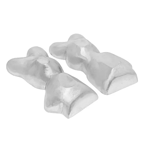 Форма алюмінієва "Зайчик" для випікання святкового цільного кексу 18.5х9х7.5 см, Ласунка Сірий 85018 - фото 3