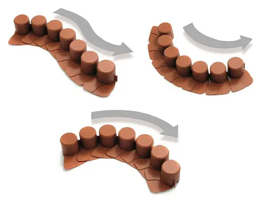 Палісад садовий Prosperplast Palisada теракотовий 3.02 м - фото 4
