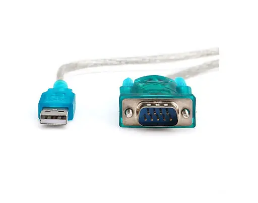 Перехідник USB 2.0 Type-A COM RS232 9 pin Chipset PL-2303HXD кабель 1.5 м RTL - фото 3