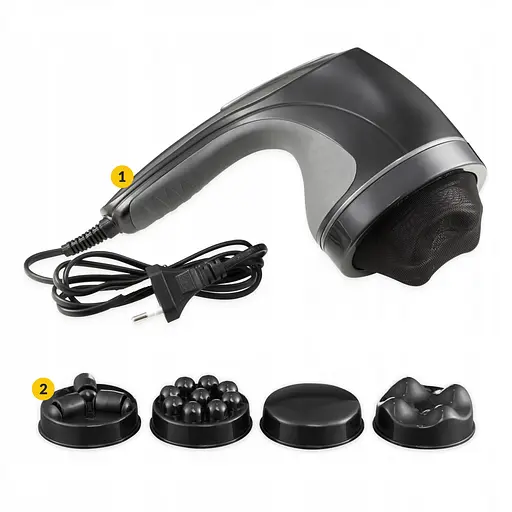 Антицелюлітний ручний масажер для тіла 4FIZJO Body Shaping 4 в 1 4FJ0558 Black (P-5907739319128) - фото 6