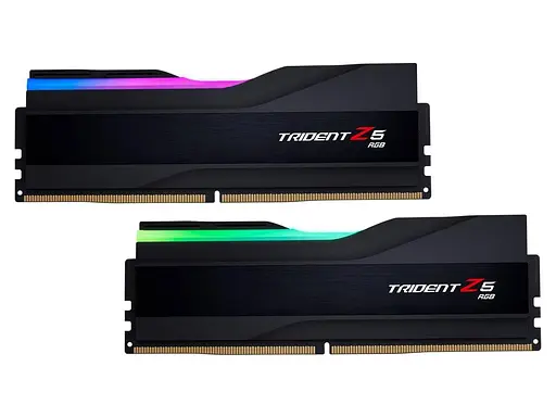 Модуль пам'яті G.Skill DDR5 32GB (2x16) Trident Z5 RGB Black 7600 Mhz (F5-7600J3646G16GX2-TZ5RK) - фото 1