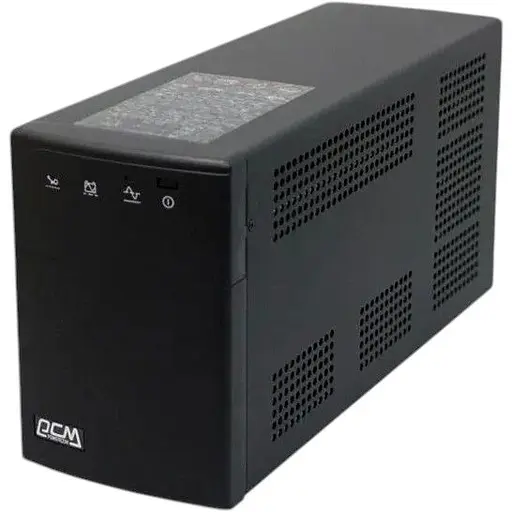 Источник бесперебойного питания Powercom BNT-1000AP Schuko Black 1000VA 600W линейно-интерактивный