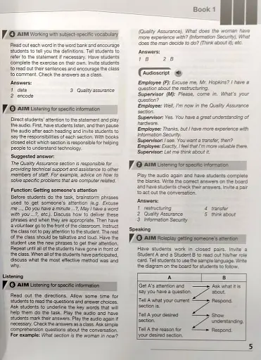 Career Paths. Information Technology. Teacher's Guide - фото 4