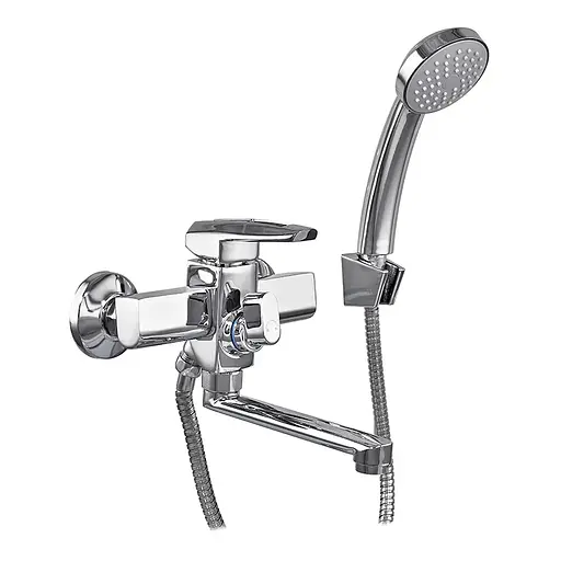 Змішувач для ванни Zerix NOF3 ZX3275 Хром - фото 1