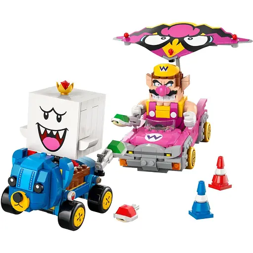 Конструктор LEGO Super Mario Mario Kart  Wario та King Boo 512 деталей (72038) - фото 8