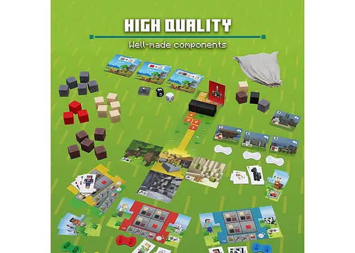 Настольная игра Ravensburger Майнкрафт: Герои деревни (Minecraft - Heroes of the Village) (англ.) (PS137) - фото 4