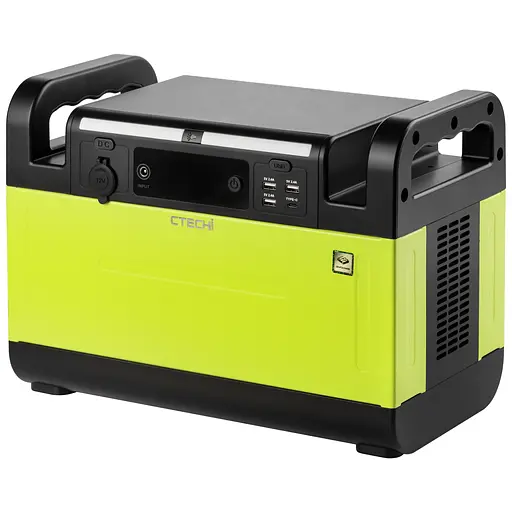 Зарядная станция CTECHi GT1500, 1500W, 1210Wh LIFEPO4 Refurbished