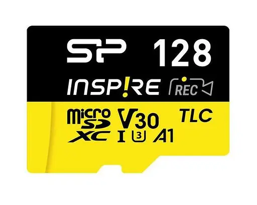 Карта пам'яті Silicon Power Inspire MicroSDXC 128G U3 A1 V30 170R/150W SP128GBSTXLV3V1NSP - фото 2