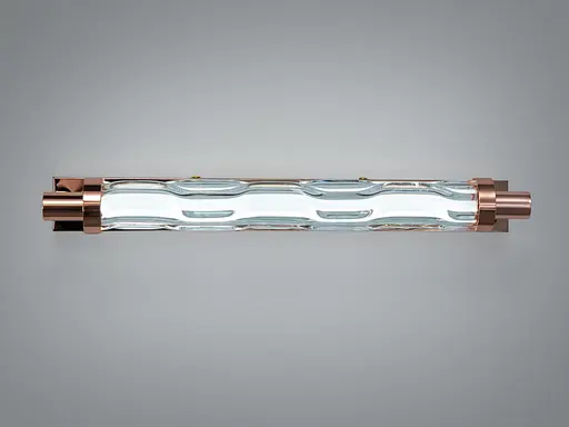 Настінне LED бра Romin Лофт золото 10 Вт хвилясте скло - фото 2