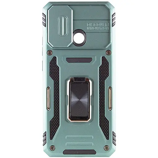 Ударопрочный чехол Camshield Army Ring для Xiaomi Redmi 10C Зеленый / Light Green