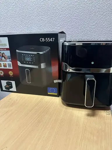 Аэрофритюрница безмасляная Crownberg CB-5547 5л электрическая с сенсорным управлением 1400Вт - фото 5