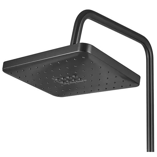 Душева система Armata BCS-009-J Black з кнопковим перемикачем 4 режими CH6508, Чорний матовий - фото 9